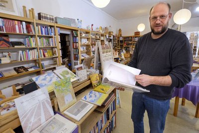 Noch Buchhändler, bald Lokführer: Thiemo Quenzer.
