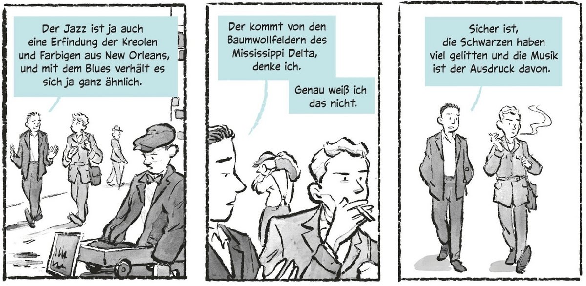 Begeisterten sich schon früh für schwarze Musik: Die späteren Blue-Note-Gründer Alfred Löw und Frank Wolff ... 