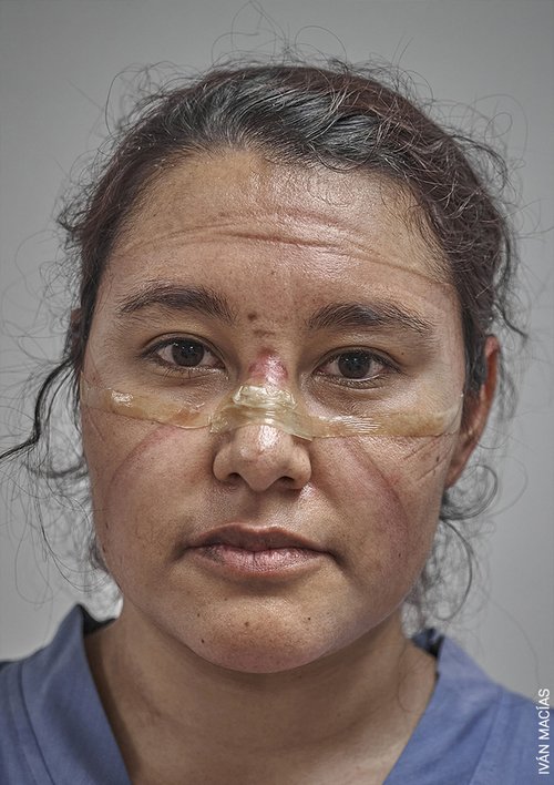 Eine Ärztin aus Mexiko-City, fotografiert von Iván Macías