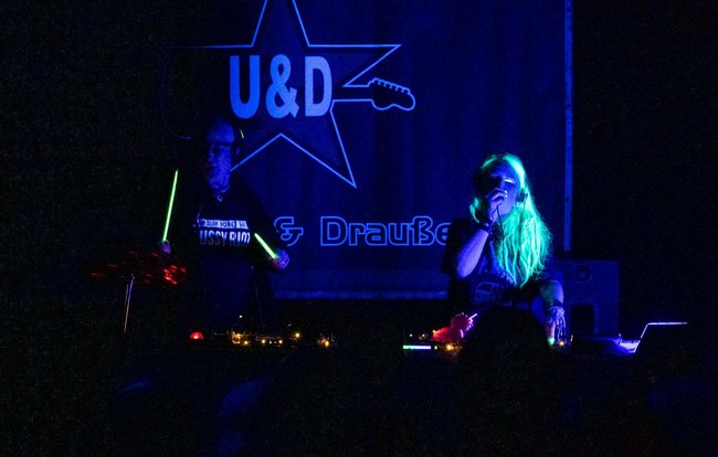 Electro-Punk-Duo Unicorn Partisans.