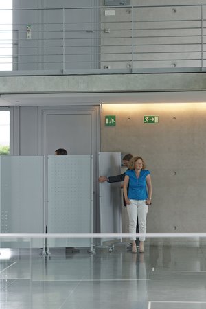 Sichtschutz für Öttinger. Foto: rh