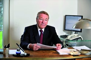 Schlossgartenmieter Wolfgang Marguerre. Foto: Octapharma (CC BY 3.0, https://commons.wikimedia.org/w/index.php?curid=32195089)