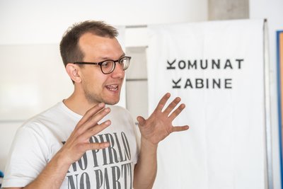 Steffen Schuldis vom Verein "Unsere Zukunft" wünscht sich Politik für junge Menschen.  Steffen Schuldis vom Verein "Unsere Zukunft" wünscht sich Politik für junge Menschen.