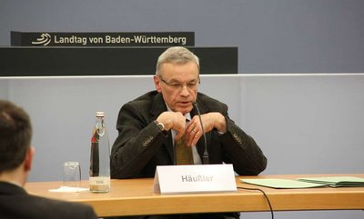 Inzwischen a.D.: Oberstaatsanwalt Häußler. Foto: Raimund Wimmer