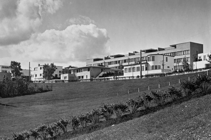 Revolutionär: Weißenhofsiedlung, 1927. Sie verkörpert eine demokratische Ästhetik des Alltags.