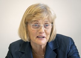 Paula Lutum-Lenger vom Haus der Geschichte.