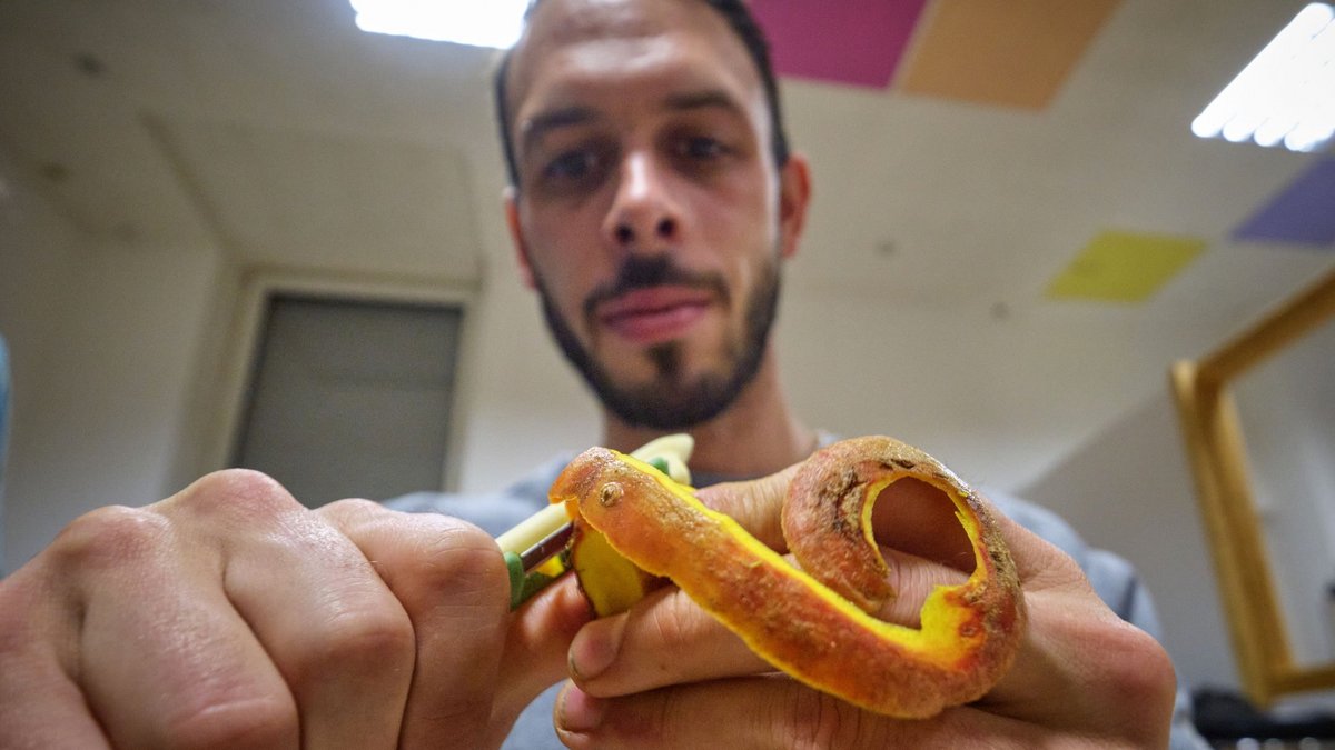 Hosé hat sich die Rübchen geschnappt.