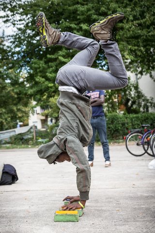 Schwierig, die Balance zu behalten. Foto: Stage Divers(e)