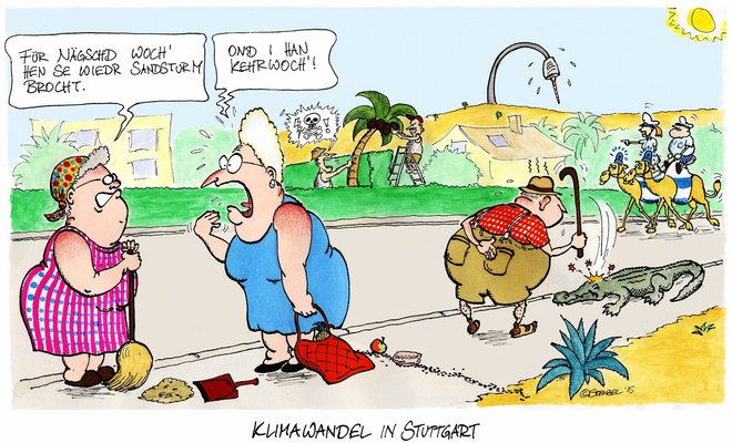 Karikatur: Oliver Stenzel Karikatur: Oliver Stenzel