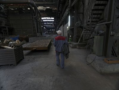 Nach 45 Jahren verlässt Walter seinen Arbeitsplatz.