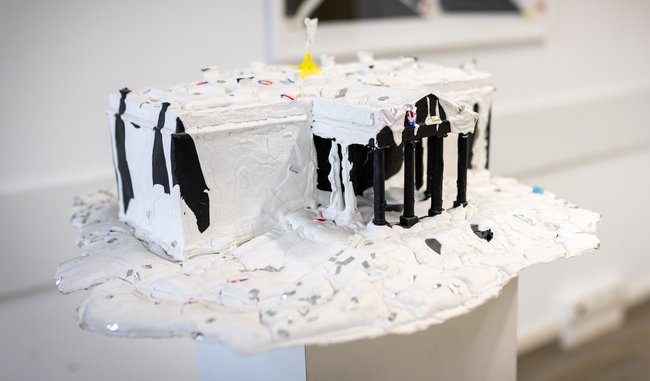 Modell des Weißen Hauses.