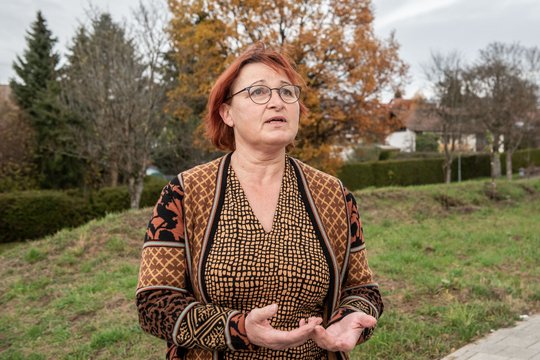 Gabriele Gabel bietet der rechten Szene Paroli – als eine von sehr wenigen im Ort. 