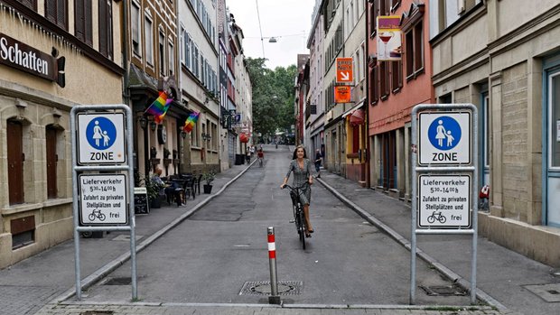 Zur Hälfte abrissgefährdet: das Leonhardsviertel.