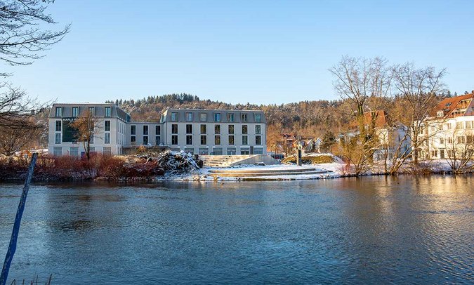 Die gleiche Stelle heute – dort wird's nun auch im Frühjahr kahl bleiben.