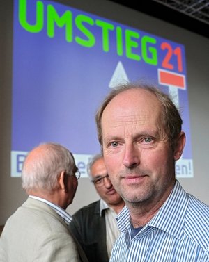 Klaus Gebhard, Parkschützer und S-21-Gegner. Foto: Joachim E. Röttgers