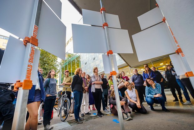 Die Resultate des Reallabors gibt's in der Ausstellung "Stuttgart in Bewegung" zu sehen.