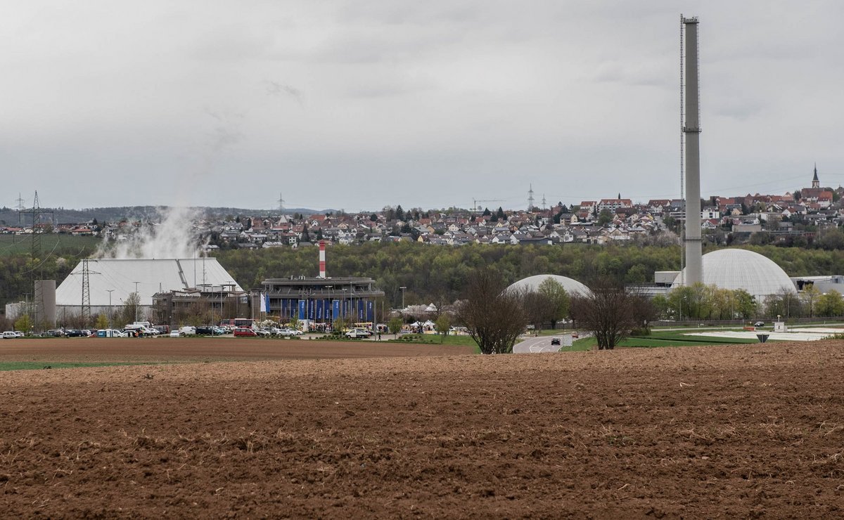 Bald steigt kein Wasserdampf mehr über Neckarwestheim auf.