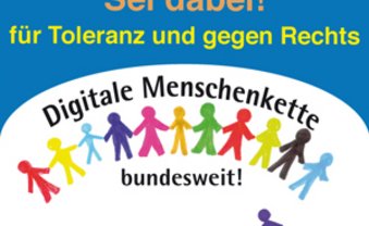 Menschenkette 2.0 in Oberschwaben