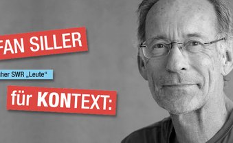 "Ich interviewe für Kontext, weil ...