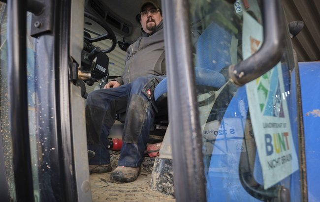 Für Mayer ist der Bauernprotest bunt, nicht braun.