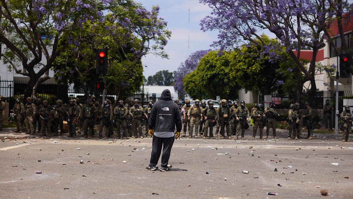 Staatszerfall nach US-amerikanischem Vorbild – bald auch in Deutschland? Foto: Taurat Hossain, picture alliance/Anadolu