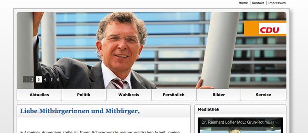 CDU-Mann Reinhard Löffler will dem Untersuchungsausschusses "Schlossgarten II" ein Ende bereiten. Screenshot