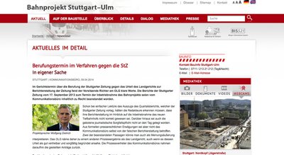 Wolfgang Dietrichs Sicht der Dinge. Screenshot