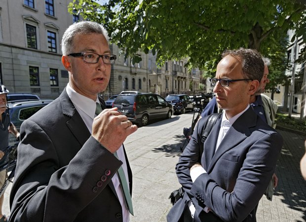 Staatsanwälte Stefan Biehl (links) und Markus Höschele. Foto: Joachim E. Röttgers