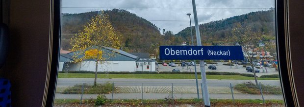 Weiter geht's durchs Neckartal.