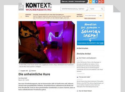 Zu Teil 1 der Kontext Debatte zum Thema.