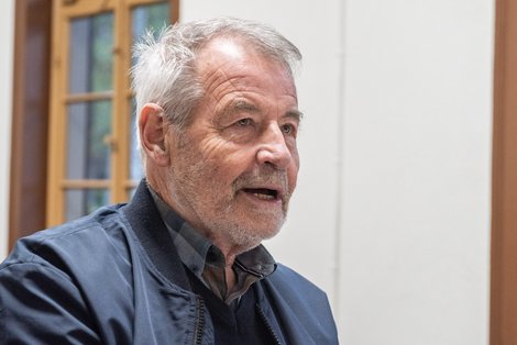 Ulrich Hangleiter arbeitete einst bei Frei Otto, dann an der Uni. Foto: Jens Volle  Ulrich Hangleiter arbeitete einst bei Frei Otto, dann an der Uni. Foto: Jens Volle