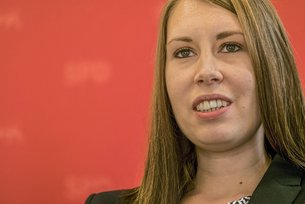 Generalsekretärin Luisa Boos. Fotos: Röttgers