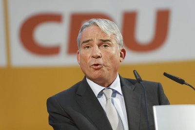 Zeigt "klare Kante" gegen MP Kretschmann: Thomas Strobl, stellvertretender Vorsitzender der CDU Deutschland. Foto: Joachim E. Röttgers 