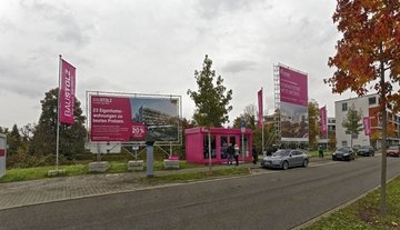 Noch nicht gebaut, schon verkauft: Eigentumswohnungen in Stuttgart-Möhringen.