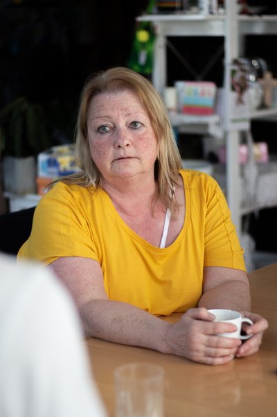 Gabriela Weinert ist gegen Impfzwang. Foto: Kontext Gabriela Weinert ist gegen Impfzwang. Foto: Kontext