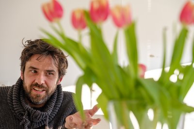 Kulturinsel-Gründer Joachim Petzold. 