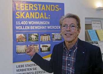 "Unsäglich ist nicht derjenige, der auf den Leerstandsskandal hinweist, sondern jene, die dafür verantwortlich sind."