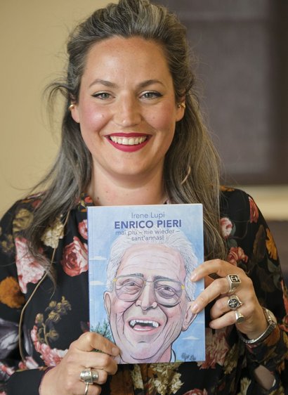 Irene Lupi. "Ich würde gerne etwas hinterlassen", hat Pieri zu ihr gesagt. Fotos: Joachim E. Röttgers