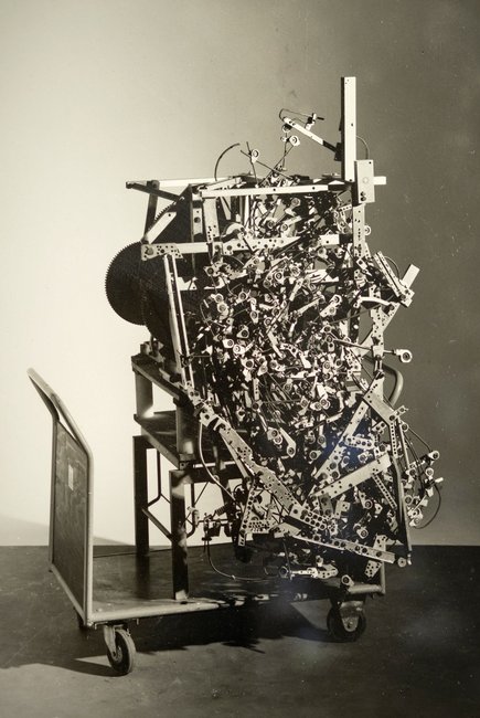 Das unvollendete Perpetuum mobile von Günther Böhme, fotografiert von Jens Lyncker.