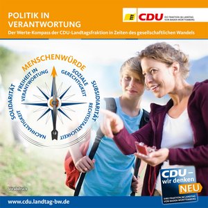 CDU-Wertekompass: 36 Seiten Glück und wachsweiche Allgemeinplätze. Screenshot