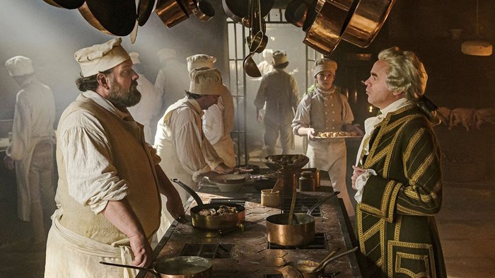 Herd, Kupferkessel und Livree: alles historisch korrekt. Aber die Pommes, die hat wohl eher ein Belgier erfunden.