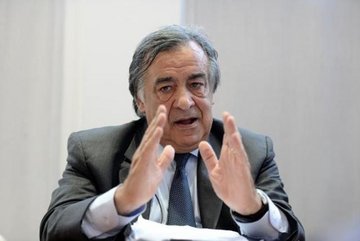 Bürgermeister Leoluca Orlando, "Vater" der Stadt Palermo und ihrer 400 000 Flüchtlinge. Foto: Instagram