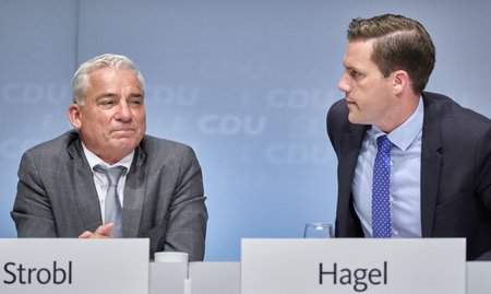 Beißduett? Der Minister und sein Generalsekretär.