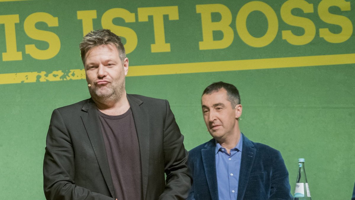 Ende 2016 mit Robert Habeck, Auftakt zum nächsten Bundestagswahlkampf.