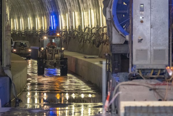 So schicke Tunnel ließen sich auch für Warentransporte nutzen.