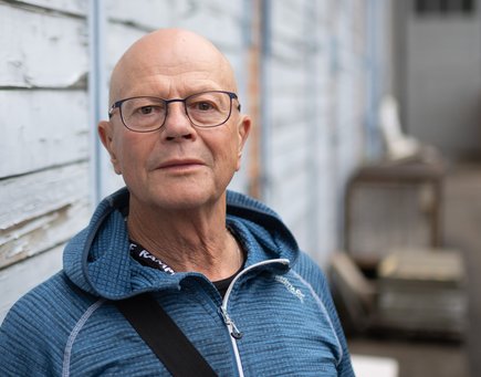 Streetworker Rolf Berger.