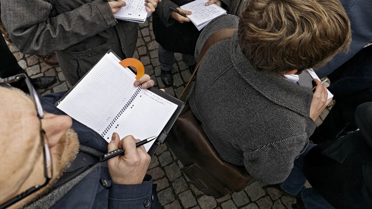 Meinungsvielfalt. Foto: Joachim E. Röttgers