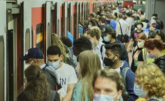 Ungemach am Bahnsteig