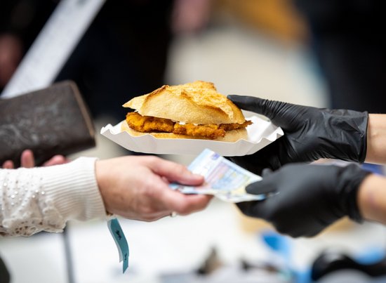 Fleisch als Inhalt, nicht nur beim Gespräch.