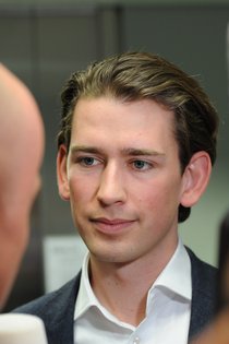 Österreichs junger schwarzer Politstar: Sebastian Kurz. Foto: Ailura (CC BY-SA 3.0)